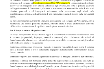 Document: [Policy tutela minori]